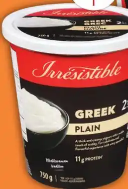 Food Basics IRRESISTIBLE GREEK OR SKYR YOGURT offer