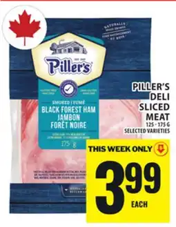 Food Basics PILLER'S DELI SLICED MEAT offer