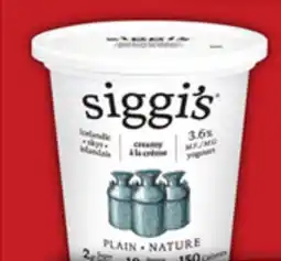 Food Basics IÖGO YOGURT 16 X 100 G OIKOS GREEK YOGURT 650 - 750 G SIGGI'S SKYR YOGURT offer