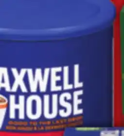Food Basics MAXWELL HOUSE OR NABOB COFFEE CAPSULES 30'S MAXWELL HOUSE GROUND COFFEE offer