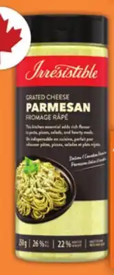 Food Basics IRRESISTIBLE OR SELECTION PARMESAN CHEESE offer
