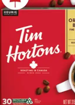 Food Basics TIM HORTONS COFFEE CAPSULES offer