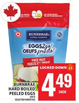 Food Basics BURNBRAE HARD BOILED PEELED EGGS offer