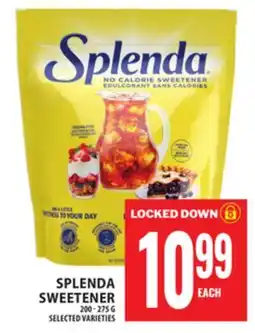 Food Basics SPLENDA SWEETENER offer