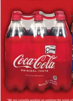Food Basics COCA-COLA, CANADA DRY GINGER ALE OR PEPSI SOFT DRINKS offer