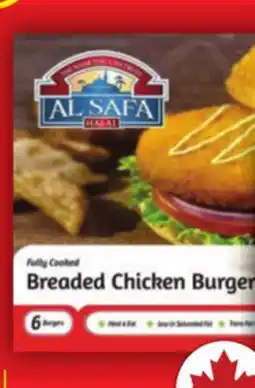 Food Basics AL SAFA HALAL BREADED CHICKEN offer