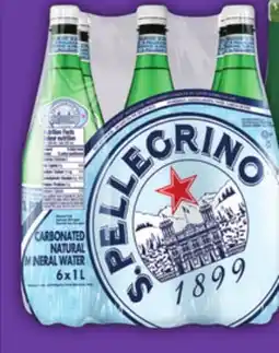 Food Basics SAN PELLEGRINO OR MAISON PERRIER CARBONATED WATER offer