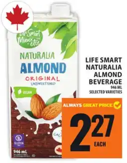 Food Basics LIFE SMART NATURALIA ALMOND BEVERAGE offer