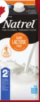 Food Basics NATREL LACTOSE FREE OR ORGANIC MILK OR LACTANTIA ULTRA PUR MILK offer