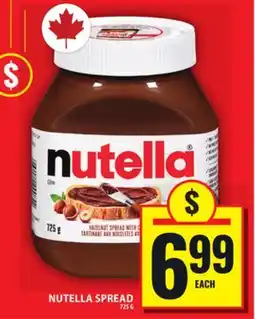 Food Basics NUTELLA SPREAD offer