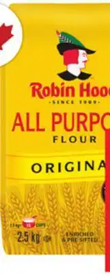 Food Basics ROBIN HOOD OR FIVE ROSES FLOUR offer