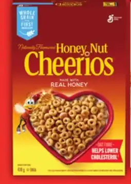 Food Basics GENERAL MILLS HONEY NUT CHEERIOS CEREAL offer