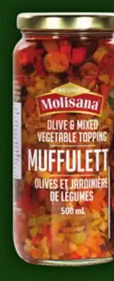 Food Basics MOLISANA PASTA SAUCE, MUFFULETTA OR SUNDRIED TOMATOES offer