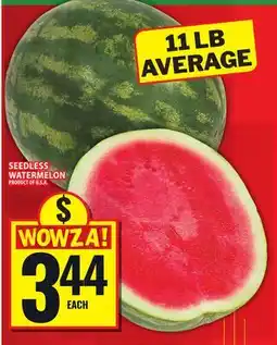 Food Basics SEEDLESS WATERMELON offer