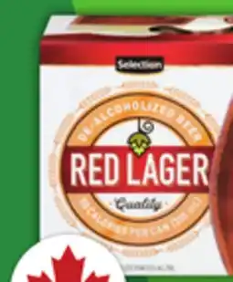 Food Basics SELECTION DE-ALCOHOLIZED BEER offer