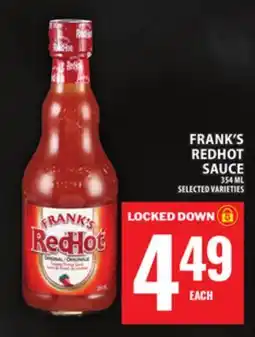 Food Basics FRANK'S REDHOT SAUCE offer