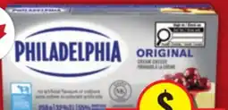 Food Basics PHILADELPHIA CREAM CHEESE OR KRAFT CHEEZ WHIZ SPREAD offer