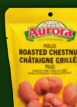 Food Basics AURORA ROASTED CHESTNUTS OR AURORA BREADSTICKS offer