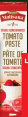 Food Basics VITA SANAS GNOCCHI 500 G MOLISANA TOMATO PASTE OR PEZZETTONI 140 G offer
