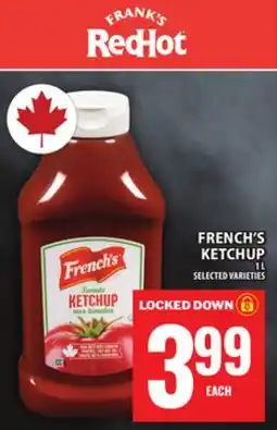 Food Basics FRENCH'S KETCHUP offer