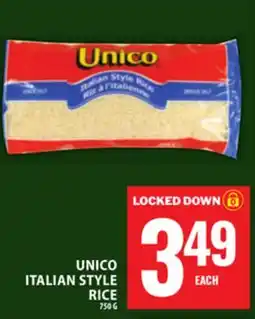 Food Basics UNICO ITALIAN STYLE RICE offer