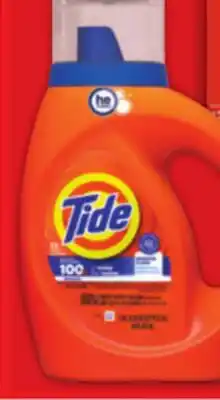 Food Basics TIDE OR GAIN LAUNDRY DETERGENT 1.09-1.36L =26-32 LOADS TIDE PODS N0'S BOUNCE DRYER SHEETS 1N05 offer