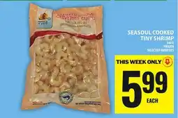 Food Basics SEASOUL COOKED TINY SHRIMP offer