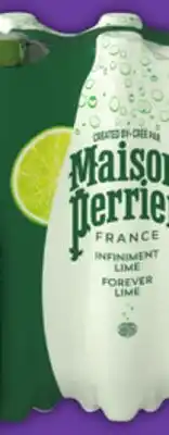 Food Basics SAN PELLEGRINO OR MAISON PERRIER CARBONATED WATER offer