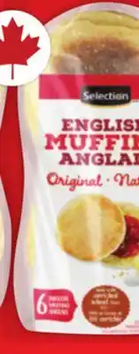 Food Basics SELECTION ENGLISH MUFFINS offer