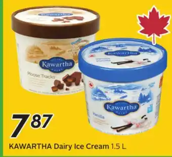 Sobeys KAWARTHA Dairy Ice Cream offer