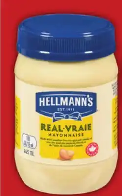 Food Basics HELLMANN'S MAYONNAISE offer