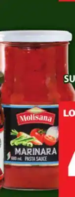 Food Basics MOLISANA PASTA SAUCE, MUFFULETTA OR DRIED TOMATOES offer