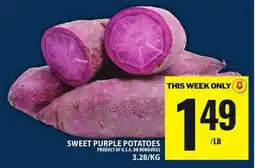 Food Basics SWEET PURPLE POTATOES offer