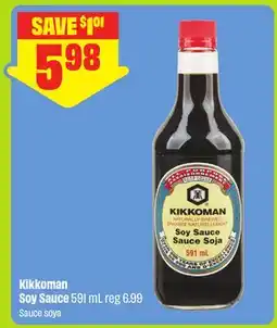 FreshCo Kikkoman Soy Sauce 591 mL - Dragon Boat offer