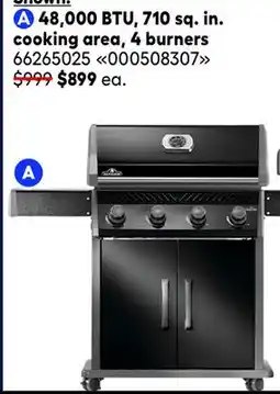 RONA Napoleon 48,000 BTU, 710 sq. in. cooking area, 4 burners offer