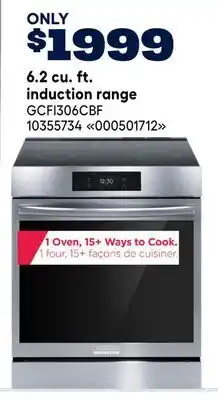 RONA 6.2 cu. ft. induction range offer