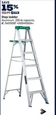 RONA Louisville Step ladder offer