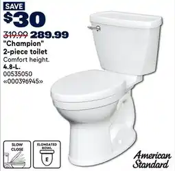 RONA Champion 2-piece toilet offer