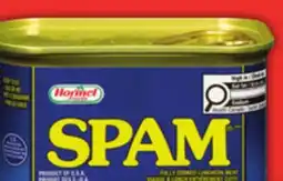 Food Basics HEREFORD CORNED BEEF 340G HORMEL SPAM LUNCHEON MEAT 340G offer