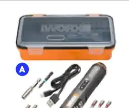 RONA Worx A Screwdriver with 12 bits offer