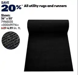 RONA All utility rugs and runners offer