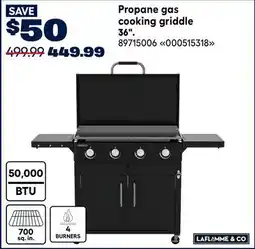 RONA Propane gas cooking griddle 36 offer