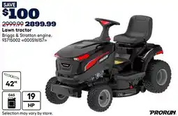 RONA Prorun Lawn tractor offer