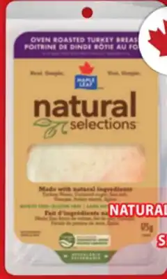Food Basics MAPLE LEAF SELECTIONS OR SCHNEIDERS SLICED DELI MEAT OR BOLOGNA offer