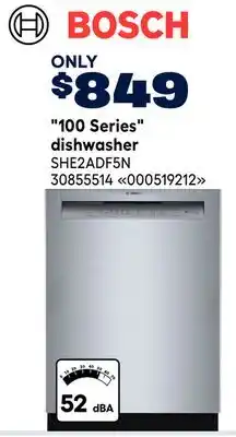 RONA 100 Series dishwasher offer