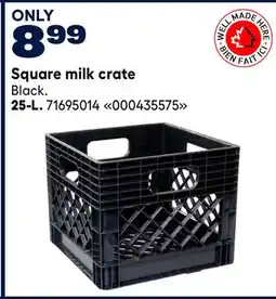 RONA 25-L. Square milk crate offer