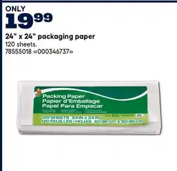 RONA 24 x 24 packaging paper offer