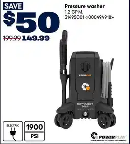 RONA PowerPlay Pressure washer offer
