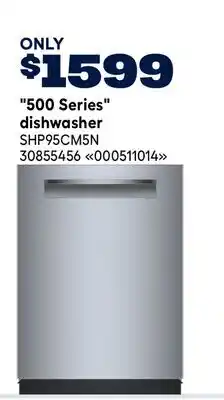 RONA Bosch 500 Series dishwasher offer
