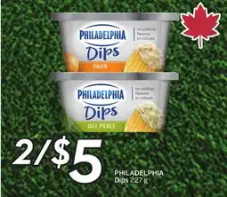 Sobeys PHILADELPHIA Dips offer